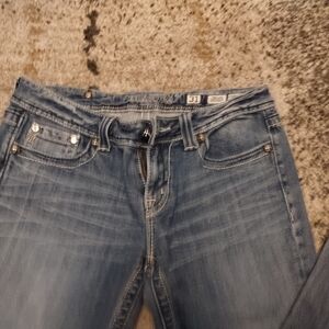 Miss Me Light Blue Boot Cut Jeans